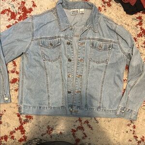 Chico's Sky Blue Denim Jacket
